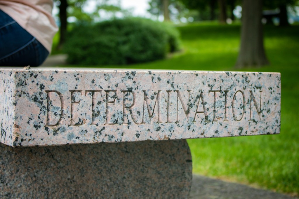 Determination by Dave Lowe on Unsplash